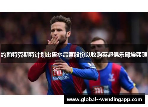 约翰特克斯特计划出售水晶宫股份以收购英超俱乐部埃弗顿 约翰特克斯特计划出售水晶宫股份以收购英超俱乐部埃弗顿
